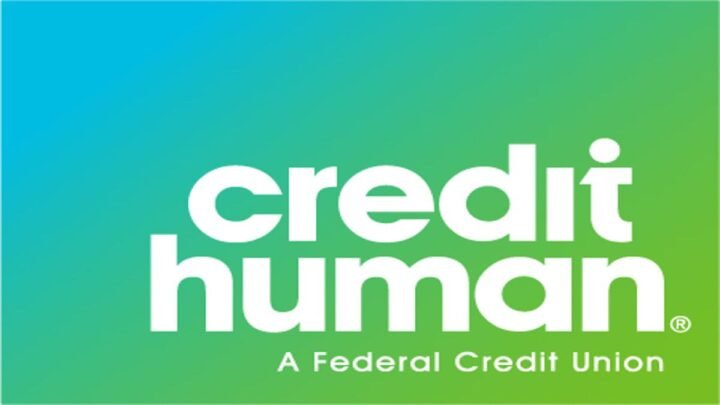 credit humanCredit Human logo with gradient background and tagline 'A Federal Credit Union'
