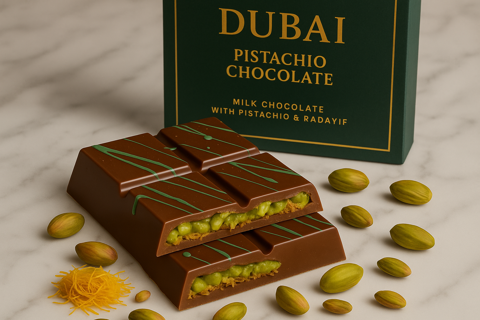 How to Make Dubai Chocolate: Easy Viral Dubai Chocolate Bar Recipe
